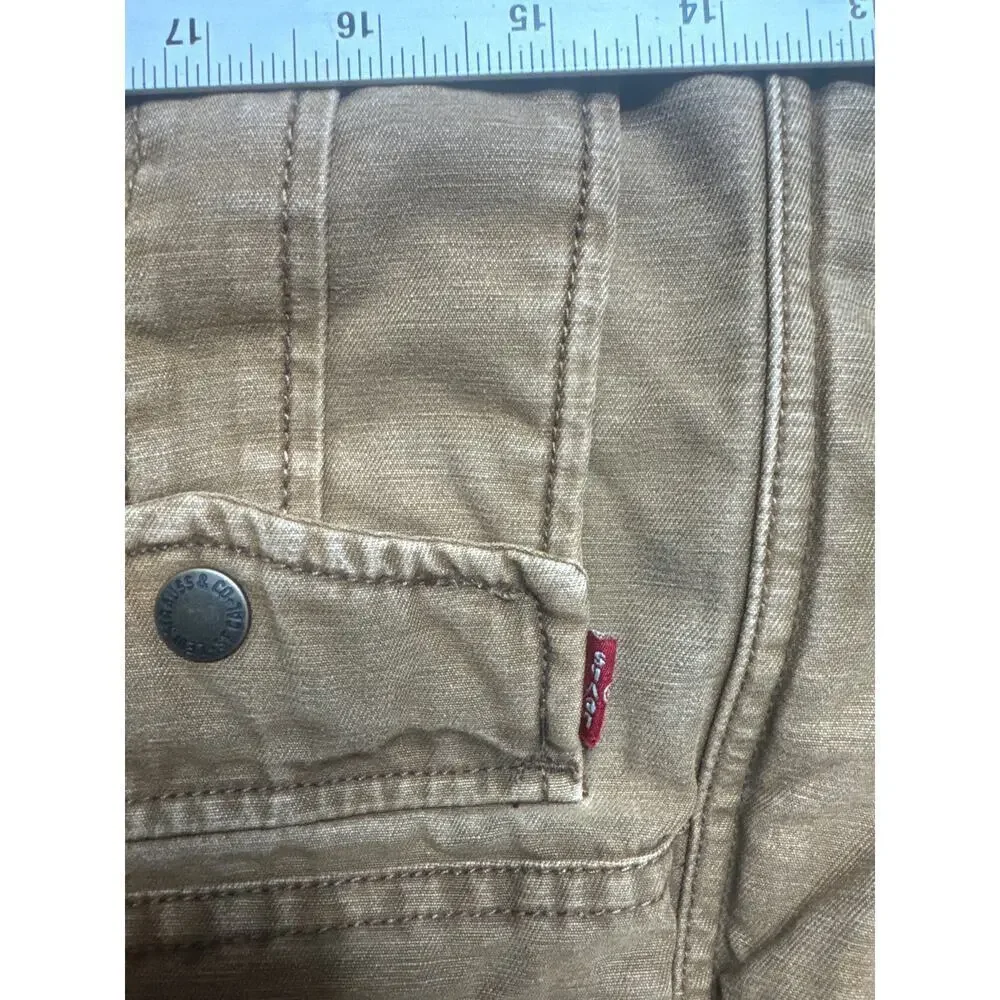 Levi’s Vintage Utility Work Jacket Men’s XL Insulated Canvas Tan Cotton Coat